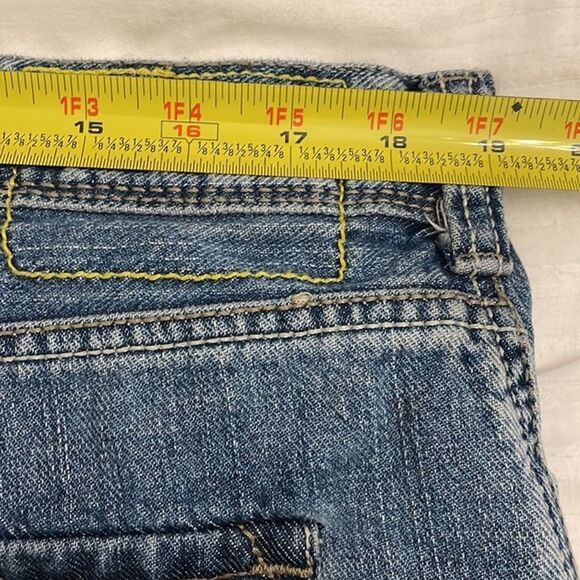 DKNY Denim Straight Leg Blue Jeans Mens 38x32 Medium Wash - Picture 5 of 12